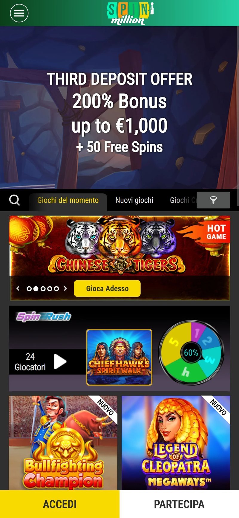 A look at spin million casino login
